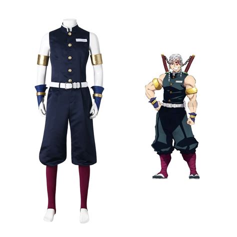 Japanese anime Tengen Uzui cosplay costume set, which perfectly restores the character image. . Tengen costume